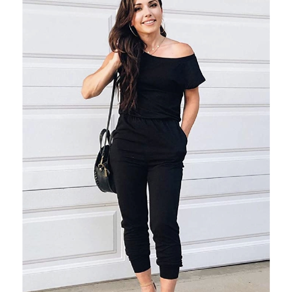 Jumpsuit Romper with Pockets